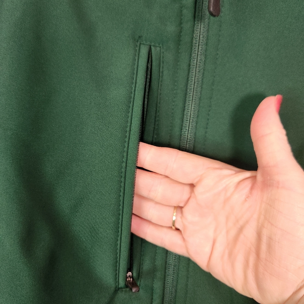Adams State Holloway Men's Green and Gray Athletic Jacket, Size XL - Picture 8 of 9